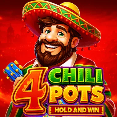 4 Chili Pots: Hold and Win game tile